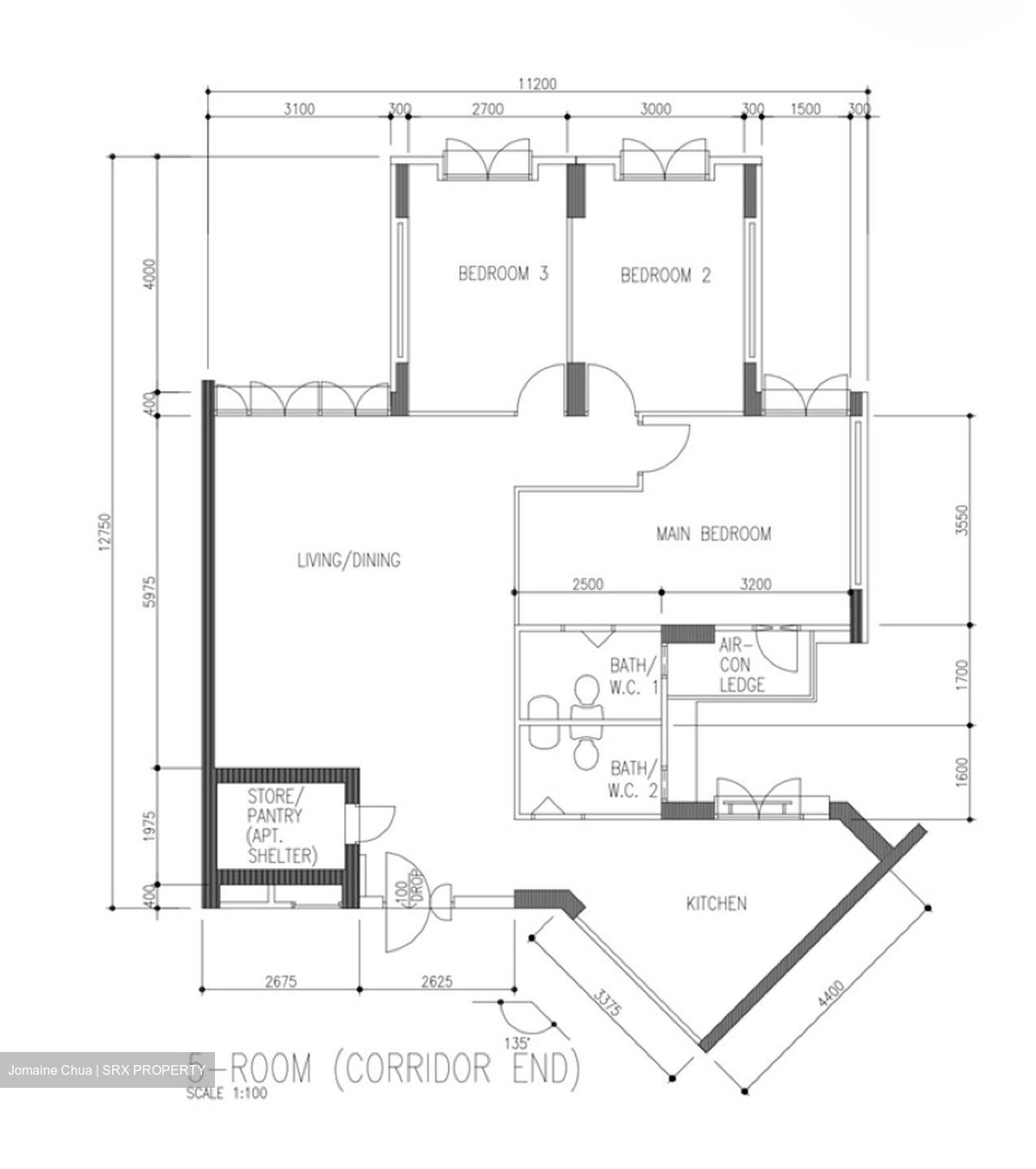 Blk 304B Anchorvale Court (Sengkang), HDB 5 Rooms #557281341